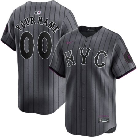 New York Mets Custom City Connect Limited Jersey