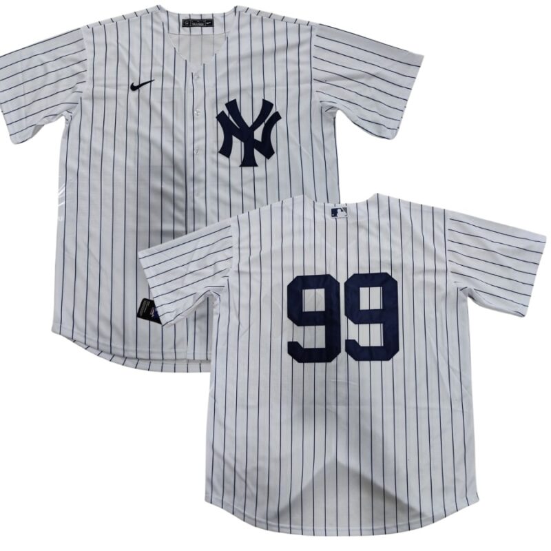 New York Yankees Aaron Judge White Home Jersey