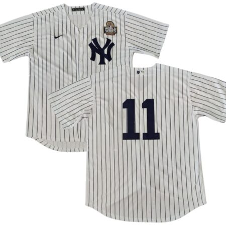 New York Yankees Anthony Volpe White 2024 Word Series Jersey