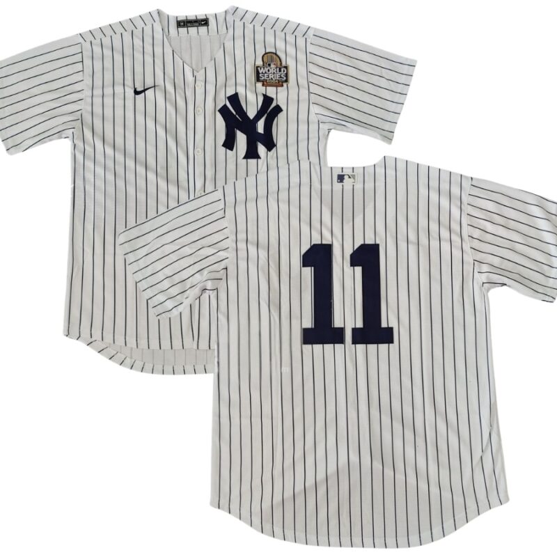 New York Yankees Anthony Volpe White 2024 Word Series Jersey