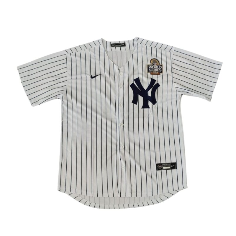 New York Yankees Anthony Volpe White 2024 Word Series Jersey front