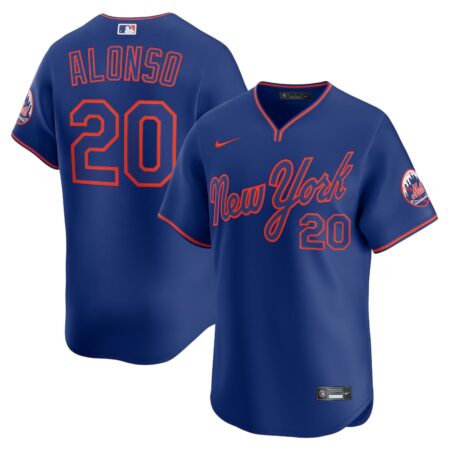 Pete Alonso New York Mets 2025 Royal Alternate Limited Jersey