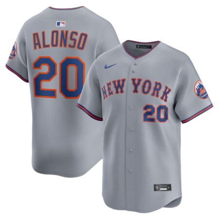 Pete Alonso New York Mets Road 2025 Limited Jersey
