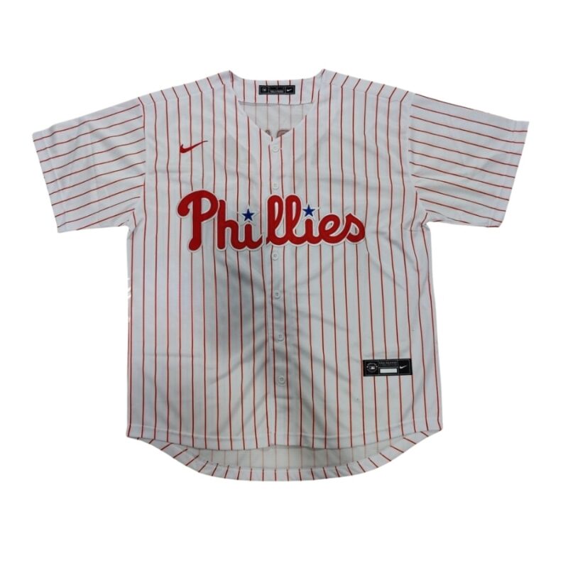 Philadelphia Phillies Trea Turner White Home Jersey front