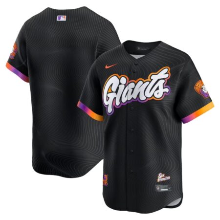 San Francisco Giants Anthracite 2025 City Connect Limited Jersey