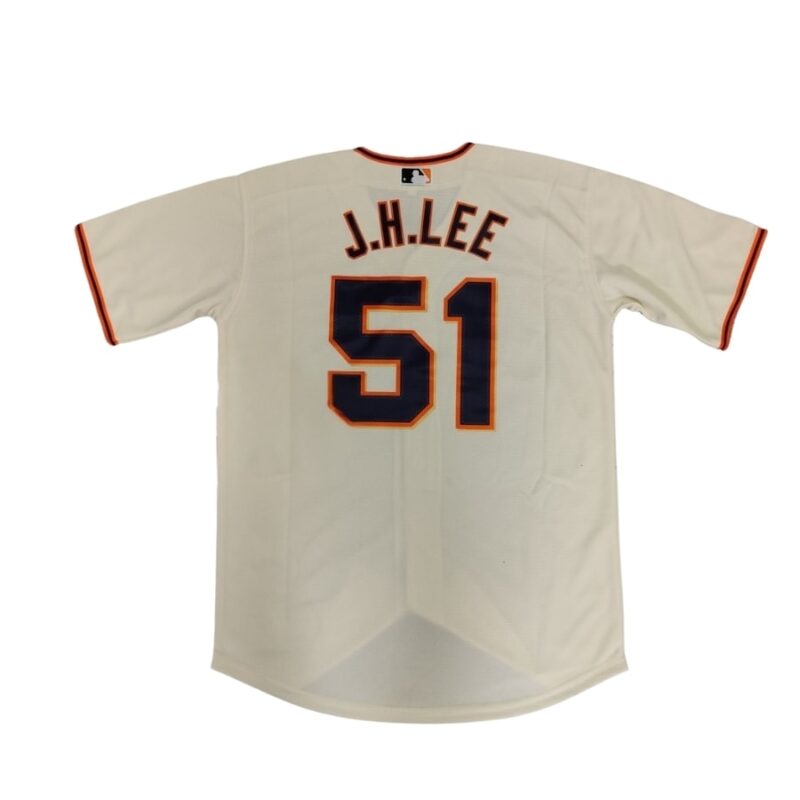 San Francisco Giants Jung Hoo Lee Cream Home Jersey back