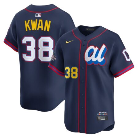 Steven Kwan American League Navy 2025 All-Star Edition Jersey