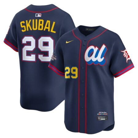 Tarik Skubal American League Navy 2025 All-Star Edition Jersey