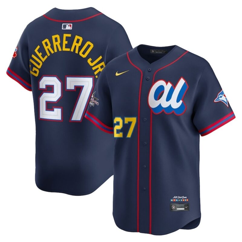 Vladimir Guerrero Jr. American League Navy 2025 All-Star Edition Jersey