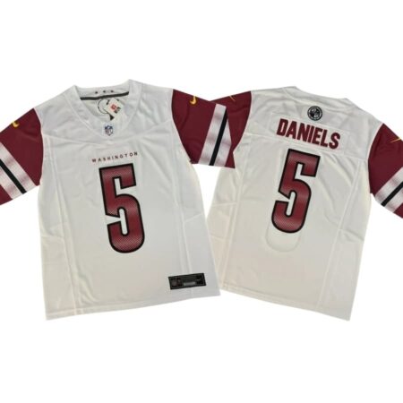 Washington Commanders Jayden Daniels White Limited Jersey