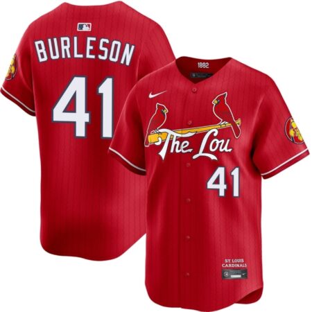 Alec Burleson St. Louis Cardinals Red City Connect Limited Jersey