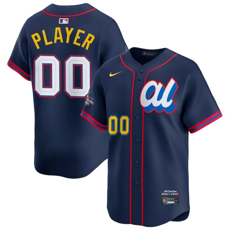 American League Custom Navy 2025 All-Star Edition Jersey