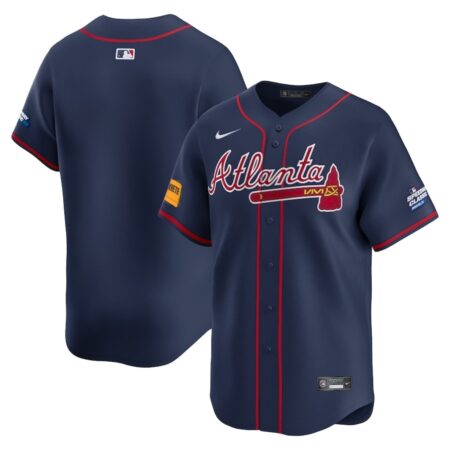 Atlanta Braves Navy 2025 Speedway Classic Limited Jersey