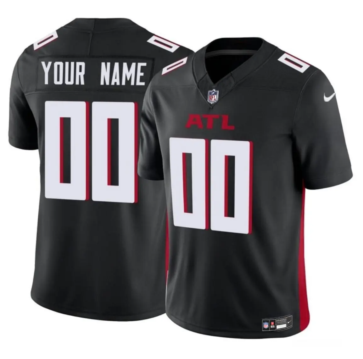 Atlanta Falcons Active Player Custom Black 2023 F.U.S.E Vapor Limited Stitched Football Jersey