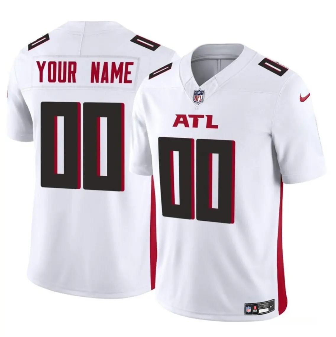 Atlanta Falcons Active Player Custom White 2023 F.U.S.E Vapor Limited Stitched Football Jersey