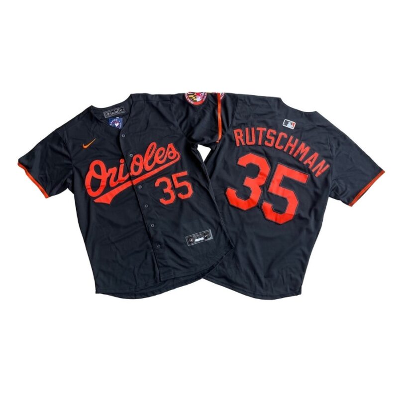 Baltimore Orioles Adley Rutschman Black Alternate Limited Jersey