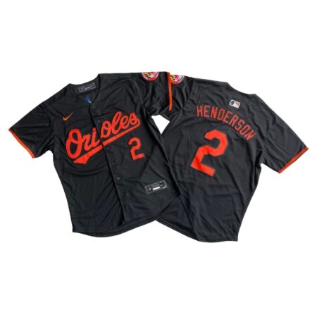 Baltimore Orioles Gunnar Henderson Black Alternate Limited Jersey