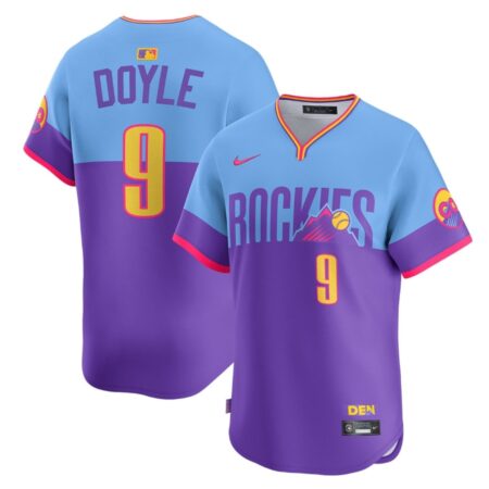 Brenton Doyle Colorado Rockies City Connect 2.0 Purple Limited Jersey