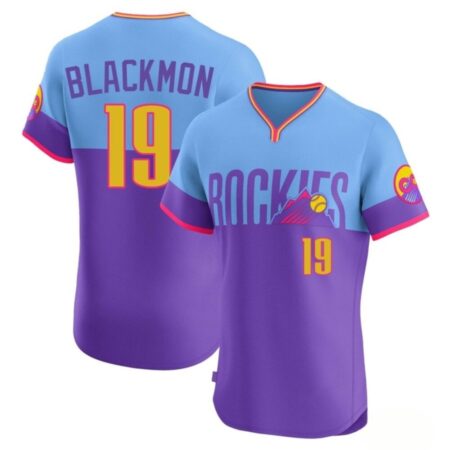 Charlie Blackmon Colorado Rockies City Connect 2.0 Purple Limited Jersey