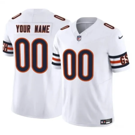 Chicago Bears Active Player Custom White 2023 F.U.S.E Vapor Untouchable Limited Stitched Football Jersey