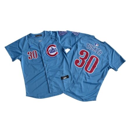 Chicago Cubs Kyle Tucker Blue 2nd Alternate Limited Jersey