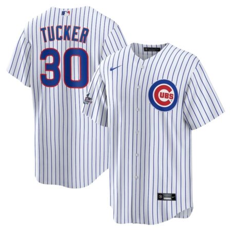 Chicago Cubs Kyle Tucker White 2025 MLB All-Star Game Jersey