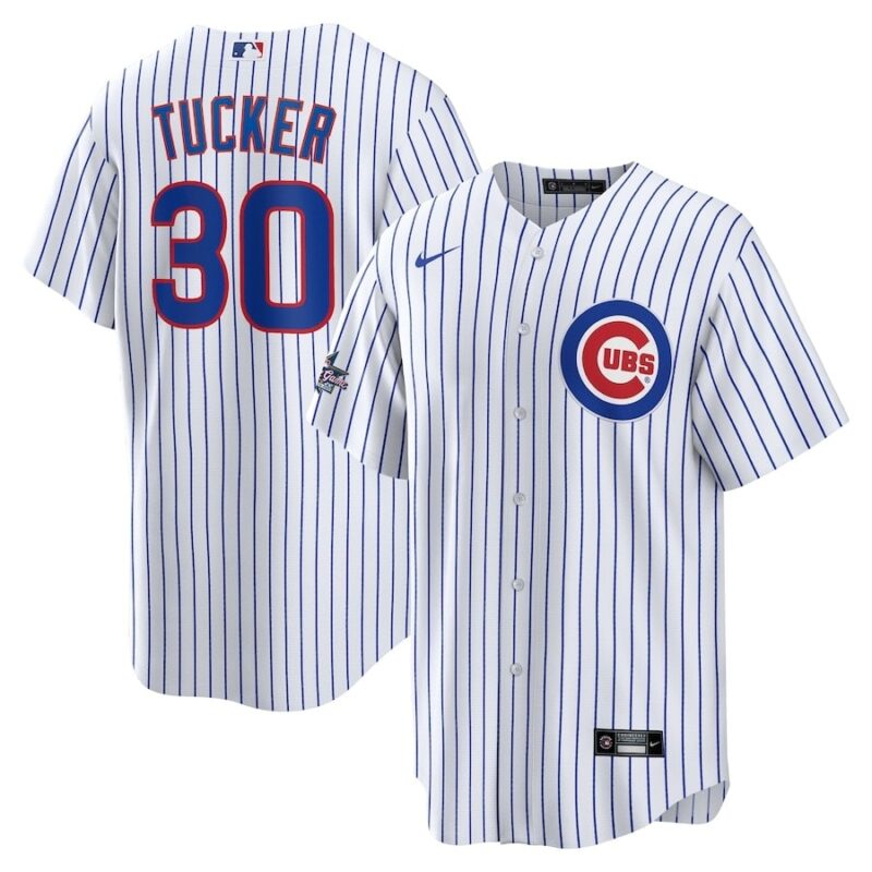 Chicago Cubs Kyle Tucker White 2025 MLB All-Star Game Jersey