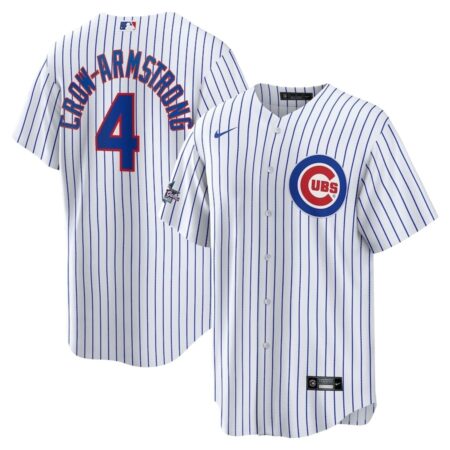 Chicago Cubs Pete Crow-Armstrong White 2025 MLB All-Star Game Jersey