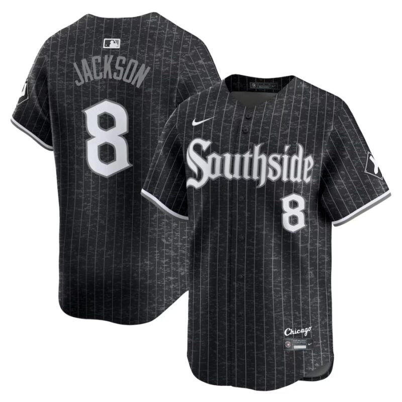Chicago White Sox Bo Jackson Black City Connect Jersey
