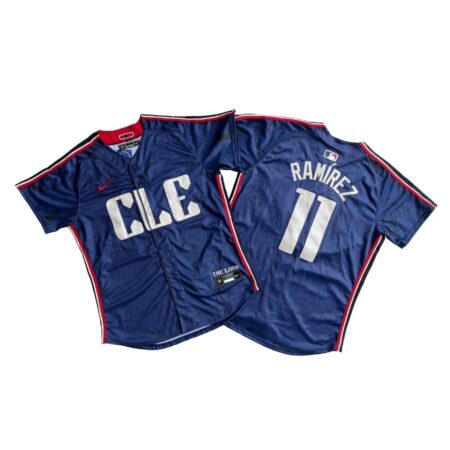 Cleveland Guardians Jose Ramirez Navy City Connect Limited Jersey