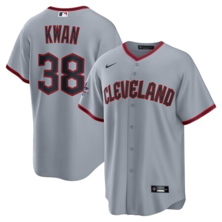 Cleveland Guardians Steven Kwan Gray 2025 All-Star Game Jersey