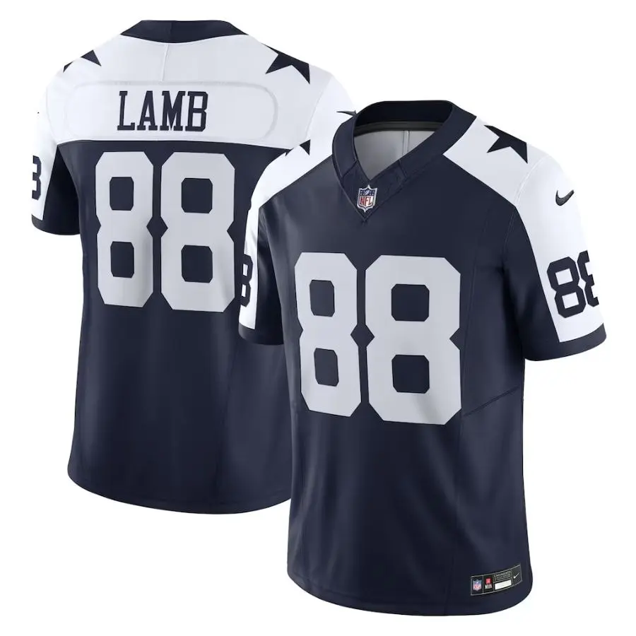 Dallas Cowboys CeeDee Lamb Navy Vapor F.U.S.E. Limited Jersey