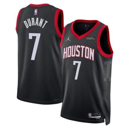 Kevin Durant Rockets 2025 Black Jersey
