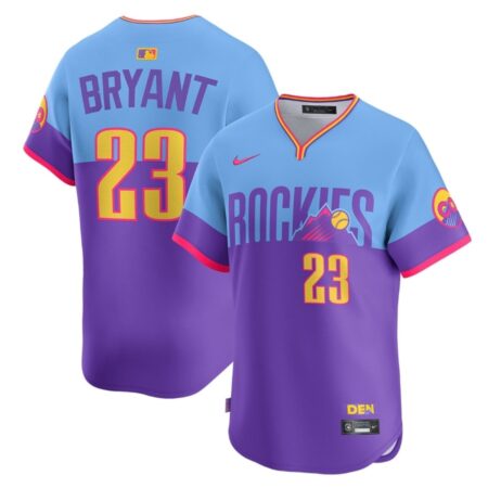 Kris Bryant Colorado Rockies City Connect 2.0 Purple Limited Jersey