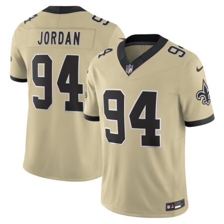 New Orleans Saints Cameron Jordan Gold Alternate Limited Jersey