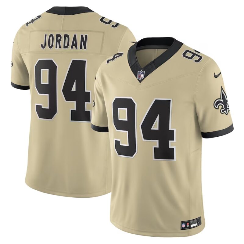 New Orleans Saints Cameron Jordan Gold Alternate Limited Jersey