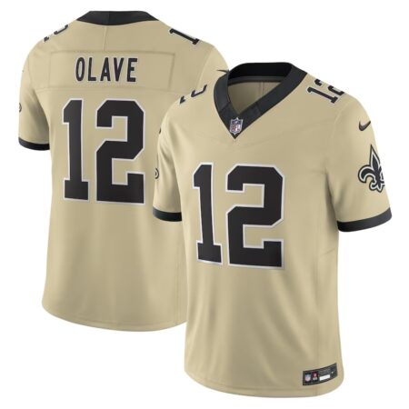 New Orleans Saints Chris Olave Gold Alternate Limited Jersey