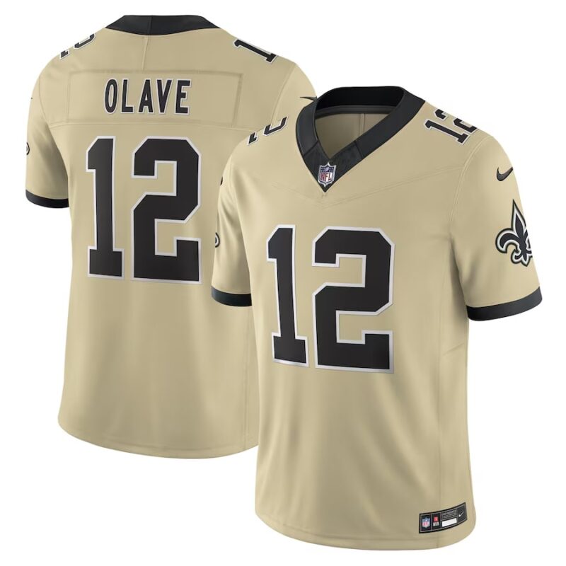 New Orleans Saints Chris Olave Gold Alternate Limited Jersey