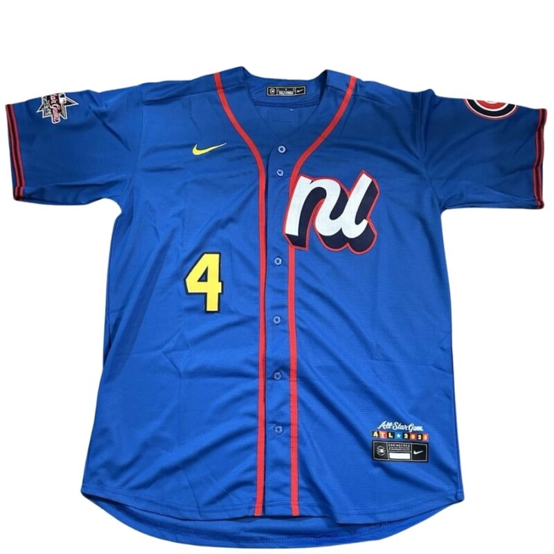 Pete Crow-Armstrong National League Blue 2025 All-Star Jersey Stitched front