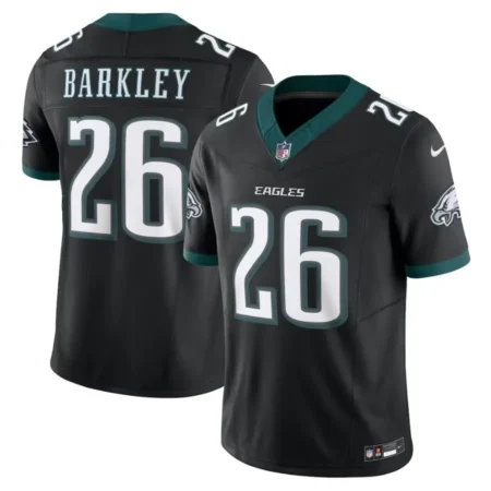 Philadelphia Eagles Saquon Barkley Black Vapor F.U.S.E. Limited Jersey