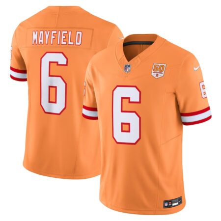 Tampa Bay Buccaneers Baker Mayfield Orange 2nd Alternate Vapor F.U.S.E. Limited Jersey