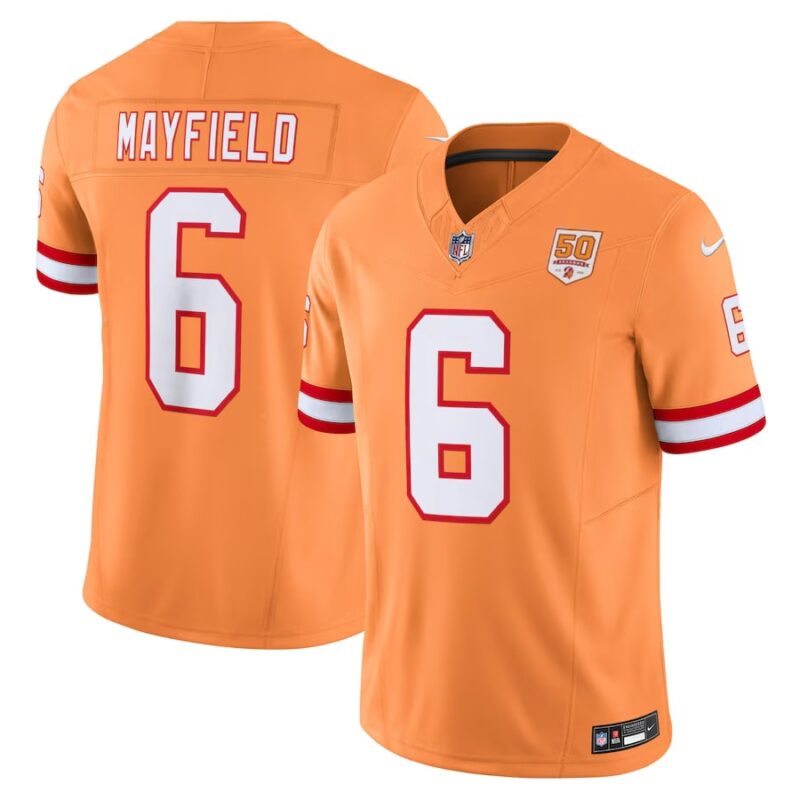 Tampa Bay Buccaneers Baker Mayfield Orange 2nd Alternate Vapor F.U.S.E. Limited Jersey