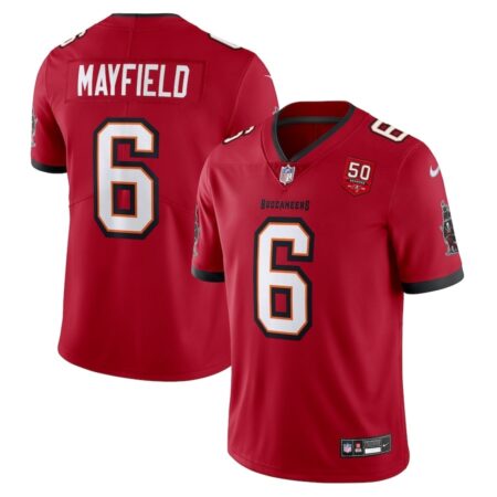 Tampa Bay Buccaneers Baker Mayfield Red Vapor F.U.S.E. Limited Jersey