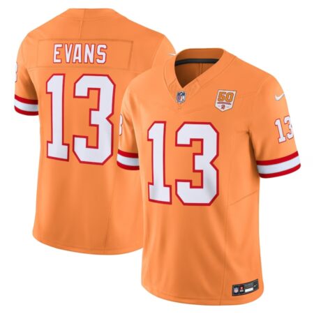 Tampa Bay Buccaneers Mike Evans Orange Vapor F.U.S.E. Limited Jersey