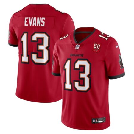 Tampa Bay Buccaneers Mike Evans Red Vapor F.U.S.E. Limited Jersey