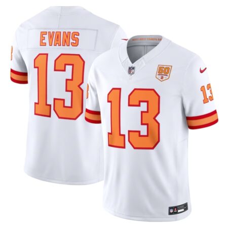 Tampa Bay Buccaneers Mike Evans White Vapor F.U.S.E. Player Limited Jersey