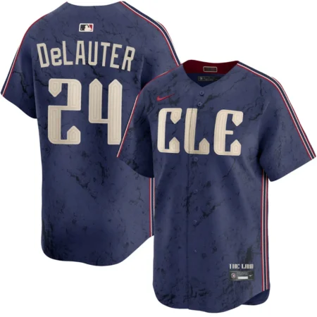 Chase DeLauter Cleveland Guardians City Connect Limited Jersey