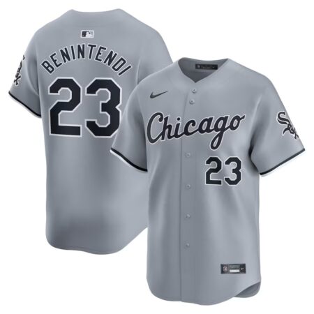 Chicago White Sox Andrew Benintendi Gray Road Limited Player Jersey