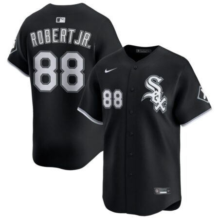 Chicago White Sox Luis Robert Jr. Black Alternate Jersey