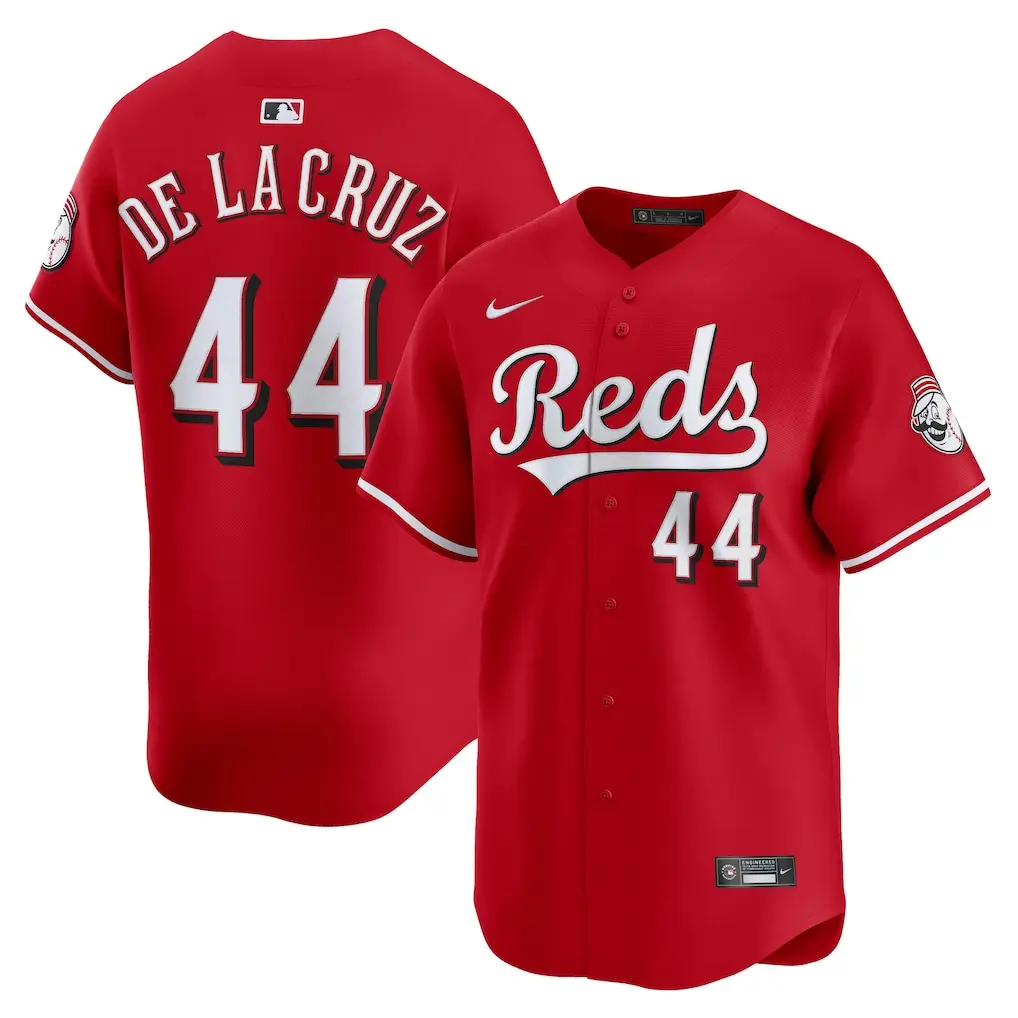 Cincinnati Reds Elly De La Cruz Nike Red Alternate Limited Player Jersey